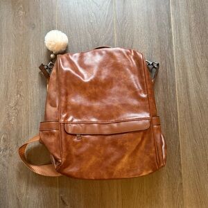 Brown Backpack